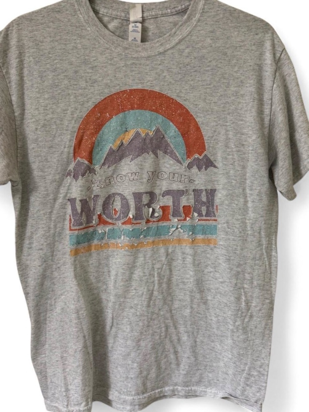 Jerzees Heather Gray Classic Crewneck Tee